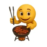 Figurinha de Comida para WhatsApp