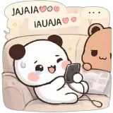 Figurinha de reação para WhatsApp