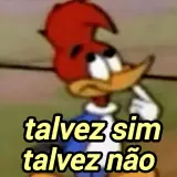 Figurinha de Pica-Pau para WhatsApp