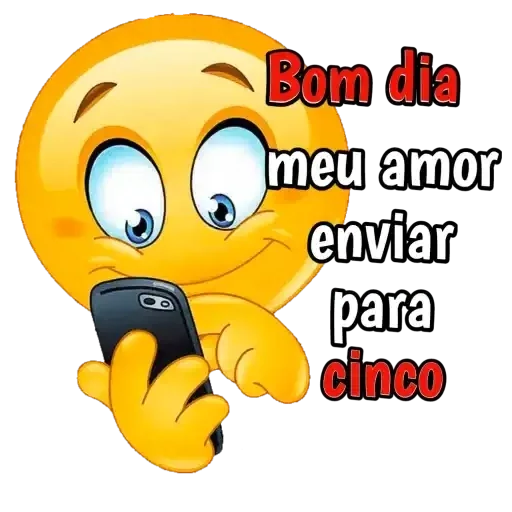 Figurinha para WhatsApp — Saudações