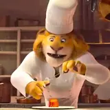 Figurinha de Comida para WhatsApp