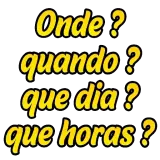 Figurinha de texto para WhatsApp