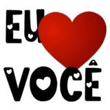 Figurinha de Amor para WhatsApp