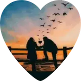 Figurinha de Amor para WhatsApp