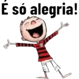 Figurinha de Engraçados para WhatsApp