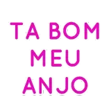 Figurinha de texto para WhatsApp
