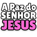 Figurinha de religião para WhatsApp