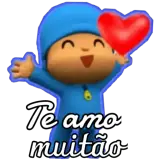 Figurinha de Amor para WhatsApp
