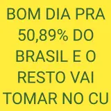 Figurinha de texto para WhatsApp