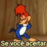 Pica-Pau WhatsApp sticker