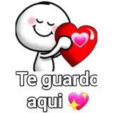Sticker de Amor para WhatsApp