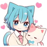 Figurinha de Amor para WhatsApp