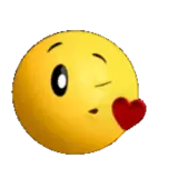 Figurinha de Emojis Amarelos para WhatsApp