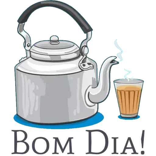 Figurinha para WhatsApp — Saudações