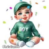 Figurinha de Saudações para WhatsApp