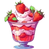 Figurinha de Comida para WhatsApp