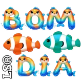 Figurinha de Saudações para WhatsApp