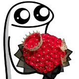 Figurinha de Amor para WhatsApp