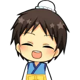 Figurinha de Anime para WhatsApp