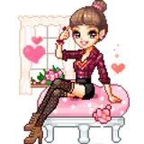 Figurinha de Amor para WhatsApp