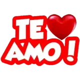 Figurinha de Amor para WhatsApp