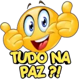 Figurinha de reação para WhatsApp