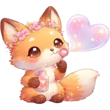 Figurinha de Amor para WhatsApp