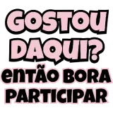 Figurinha de texto para WhatsApp