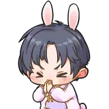 Figurinha de reação para WhatsApp