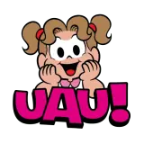 Figurinha de reação para WhatsApp