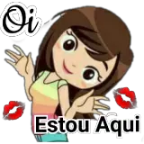 Figurinha de Saudações para WhatsApp