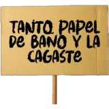 Figurinha de texto para WhatsApp