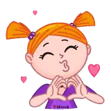 Figurinha de Amor para WhatsApp