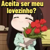 Figurinha de Amor para WhatsApp