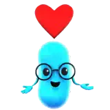 Figurinha de Amor para WhatsApp