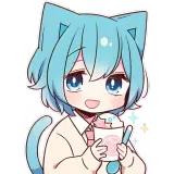 Figurinha de Anime para WhatsApp