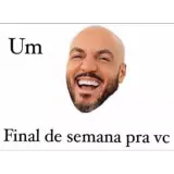 Figurinha de Saudações para WhatsApp