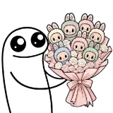 Figurinha de Amor para WhatsApp