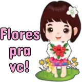 Figurinha de Saudações para WhatsApp