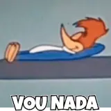 Figurinha de Pica-Pau para WhatsApp