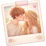 Figurinha de Amor para WhatsApp