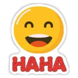 Figurinha de Emojis Amarelos para WhatsApp