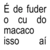 Figurinha de texto para WhatsApp