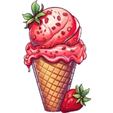 Figurinha de Comida para WhatsApp