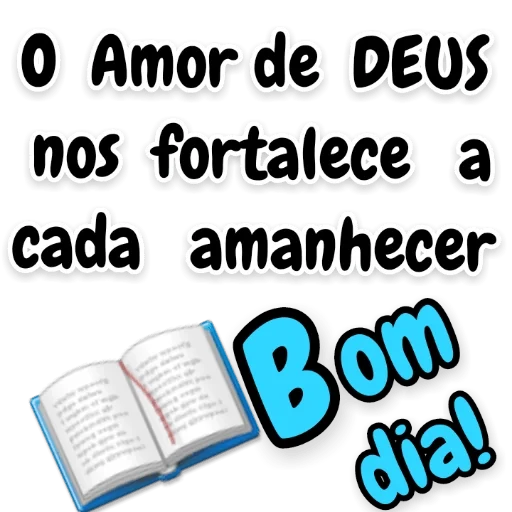 Figurinha para WhatsApp — Saudações