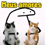 Figurinha de Gatos para WhatsApp