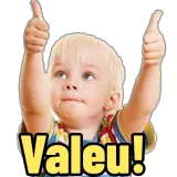 Figurinha de reação para WhatsApp