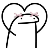 Figurinha de Amor para WhatsApp