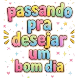 Figurinha de Saudações para WhatsApp