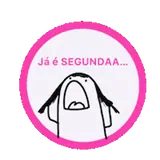 Figurinha de reação para WhatsApp